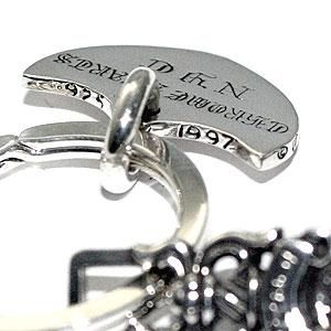 クロムハーツ(Chrome Hearts)キーリング シールドNYC ウィズ クロムハーツ(Chrome Hearts)キーリング シールドNYC ウィズ