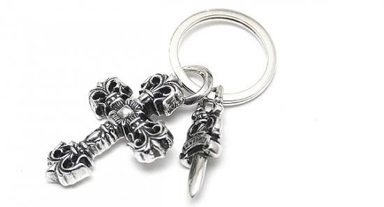 クロムハーツ(Chrome Hearts)キーリング XSフィリグリークロス クロムハーツ(Chrome Hearts)キーリング XSフィリグリークロス