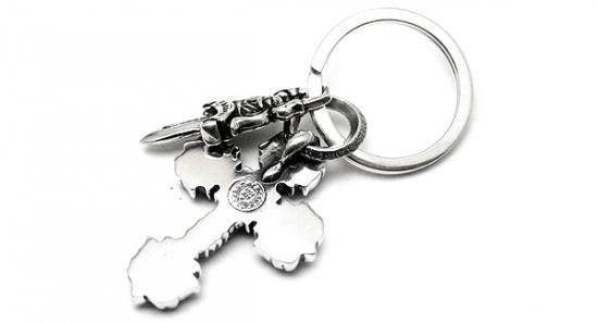 クロムハーツ(Chrome Hearts)キーリング XSフィリグリークロス クロムハーツ(Chrome Hearts)キーリング XSフィリグリークロス