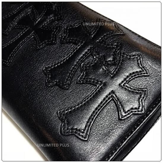 クロムハーツ 長財布 CHROME HEARTS ギャランティ レシート 美品 CHROME HEARTS クロムハーツ（原本無） 国内取扱店ギャランティ