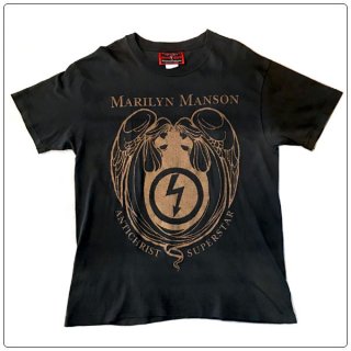 MARILYN MANSON (マリリン マンソン) 1996 ANTHICHRIST SUPERSTAR ヴィンテージ Tシャツ ショートスリーブ 半袖1996 コピーライト 