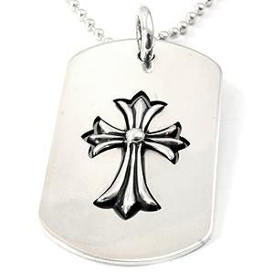 クロムハーツ(Chrome Hearts)ドッグタグ カットアウト クロス クロムハーツ(Chrome Hearts)ドッグタグ カットアウト クロス