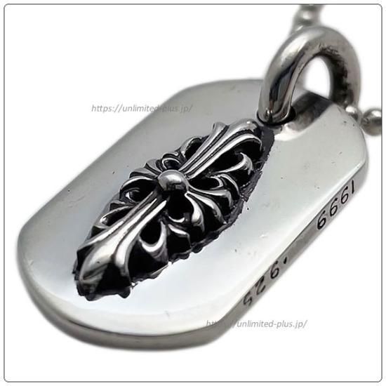 クロムハーツ(Chrome Hearts)ドッグタグ レイズド フローラル クロムハーツ(Chrome Hearts)ドッグタグ レイズド フローラル