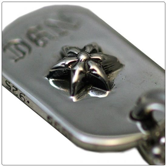 クロムハーツ（Chrome Hearts）ドッグタグ レイズドスター NYC 