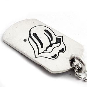 クロムハーツ(Chrome Hearts)ドッグタグ リップ&タン ドッグタグ ラージ (ローリングストーンズ限定) (クロム・ハーツ)
