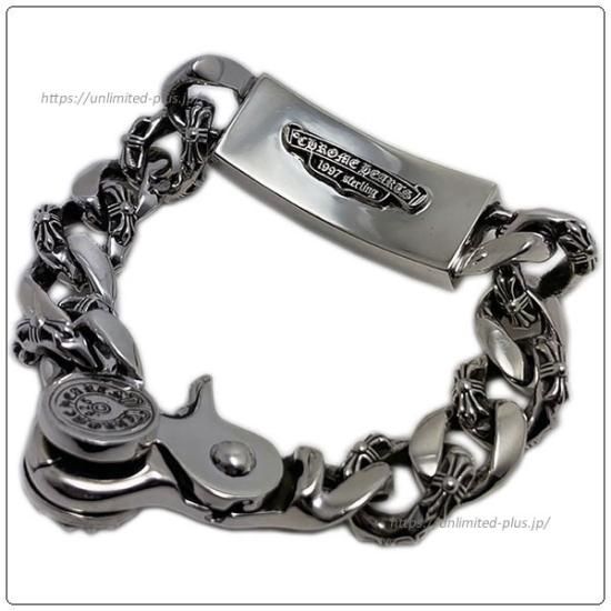 CHROME HEARTS クロムハーツ　フローラル ID ブレスレット