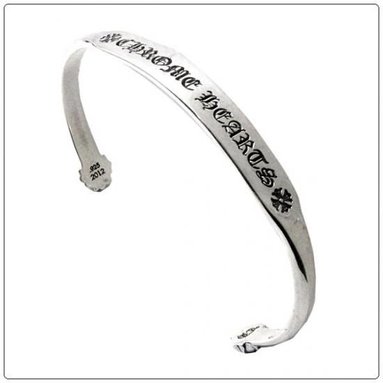 クロムハーツ ブレスレット Chrome Hearts フラットch バングル クロム ハーツ