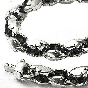 CHROME HEARTS クロムハーツ DBL FLERKNEE LNK 20LINK ダブルフレアニーリンク ブレスレット シルバー