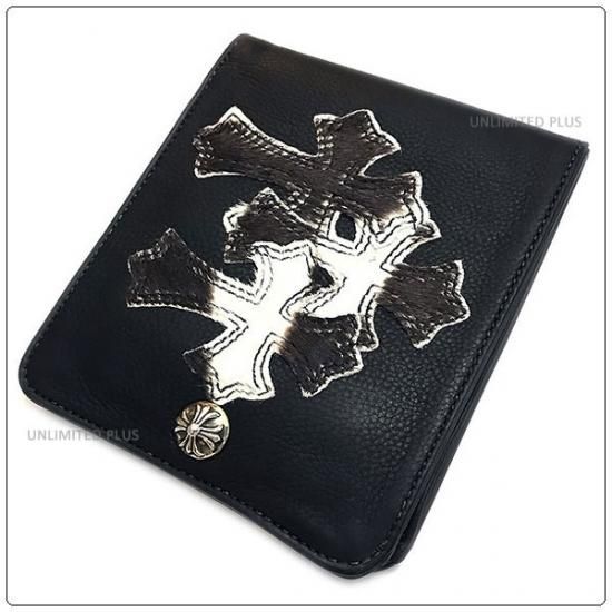 クロムハーツ 財布（Chrome Hearts）ワンスナップ クロスボタン 