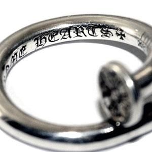 クロムハーツ リング/指輪 (CHROME HEARTS) ネイル フラット CH クロムハーツ リング/指輪 (CHROME HEARTS) ネイル フラット CH