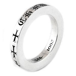 クロムハーツ リング/指輪 (CHROME HEARTS) 3mm スペーサー CH クロムハーツ リング/指輪 (CHROME HEARTS) 3mm スペーサー CH