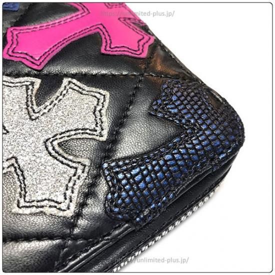 クロムハーツ 財布(Chrome Hearts)REC F ZIP#2 キルティング クロムハーツ 財布(Chrome Hearts)REC F ZIP#2 キルティング