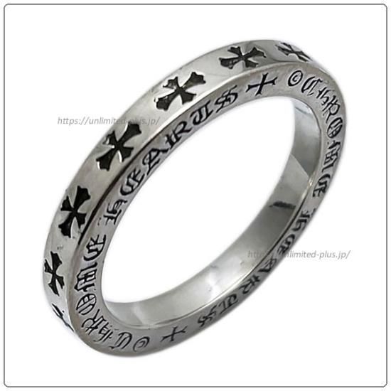 CHROME HEARTS】シルバーリング スペーサーリング3mm? CHROME HEARTS】シルバーリング スペーサーリング3mm?