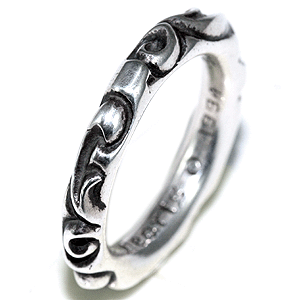 クロムハーツ リング/指輪(Chrome Hearts)スクロールバンド リング 【クロム・ハーツ】【クロムハーツ財布】【名古屋】 クロムハーツ リング/指輪(Chrome Hearts)スクロールバンド リング 【クロム・ハーツ】【クロムハーツ財布】【名古屋】
