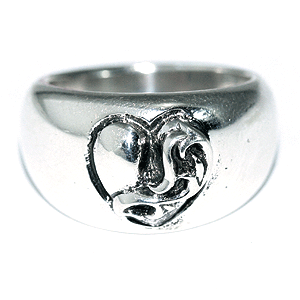 クロムハーツ リング/指輪(Chrome Hearts)ハート イン バンド クロムハーツ リング/指輪(Chrome Hearts)ハート イン バンド