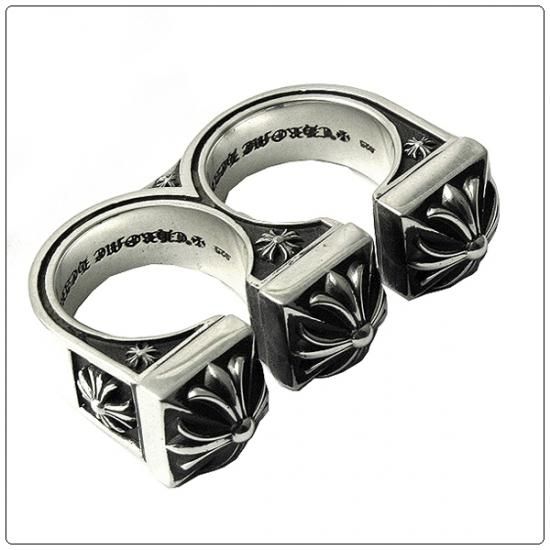 クロムハーツ リング 指輪 Chrome Hearts ブラス ナックル リング クロムハーツ財布 名古屋