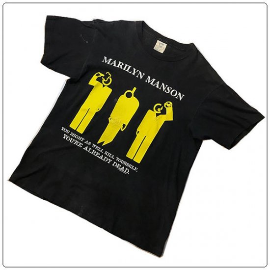 高質 レア marilyn ヴィンテージ バンドTシャツ manson - コレクション 