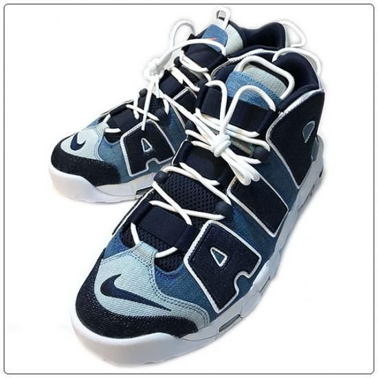 NIKE ナイキ AIR MORE UPTEMPO 96-BK/WH ナイキ エア モア アップ ...