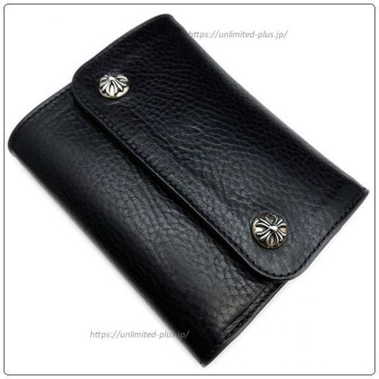 Chrome Hearts Mini Wave Leather Wallet www.krzysztofbialy.com