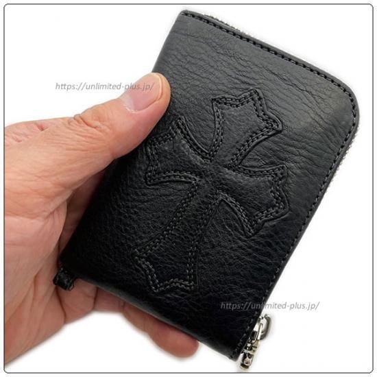 週末限定！ 100%本物 完全新品 クロムハーツ TINY ZIP WALLET