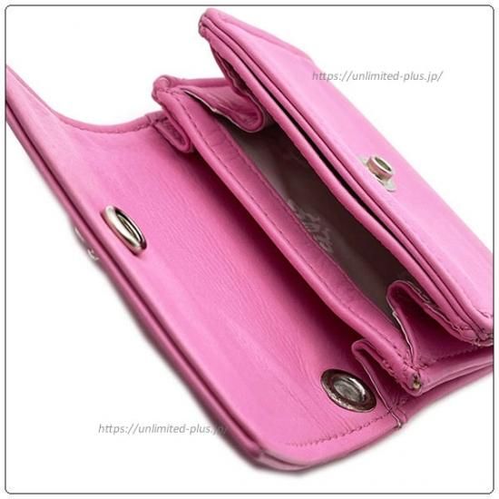 クロムハーツ　超限定　財布❣️wave wallet????ピンク????pink