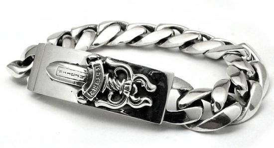 クロムハーツCHROME HEARTS□KZ BRACELETダガーブレスレット-eastgate.mk