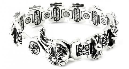 クロムハーツ(Chrome Hearts)ブレスレット H(エイチ)リンク クロムハーツ(Chrome Hearts)ブレスレット H(エイチ)リンク