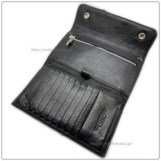 クロムハーツ 財布(Chrome Hearts)ウェーブ ウォレット クロス クロムハーツ 財布(Chrome Hearts)ウェーブ ウォレット クロス