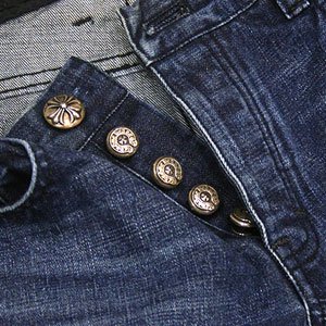 クロムハーツ（Chrome Hearts）パンツ メンズ ジーン ブーツ レッグ