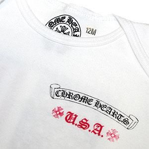 クロムハーツ（Chrome Hearts）ベイビー ロンパース クロス