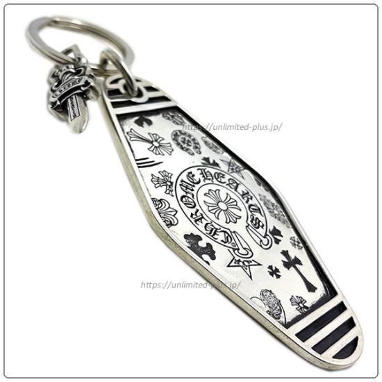 クロムハーツ(Chrome Hearts)キーリング ホテル ラージ ウィズ クロムハーツ(Chrome Hearts)キーリング ホテル ラージ ウィズ