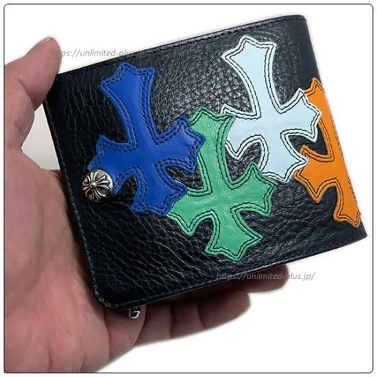 クロムハーツ 財布(Chrome Hearts)ワンスナップ クロスボタン クロムハーツ 財布(Chrome Hearts)ワンスナップ クロスボタン