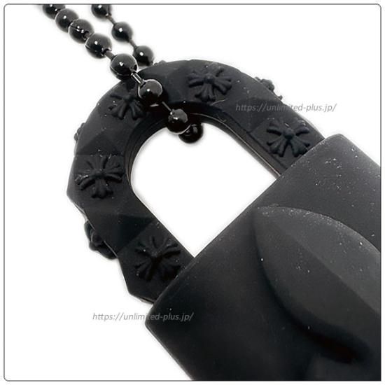 クロムハーツ シリコンラバー フレアニー ロック ネックレス クロムハーツ ペンダント/ネックレス（Chrome Hearts）CH