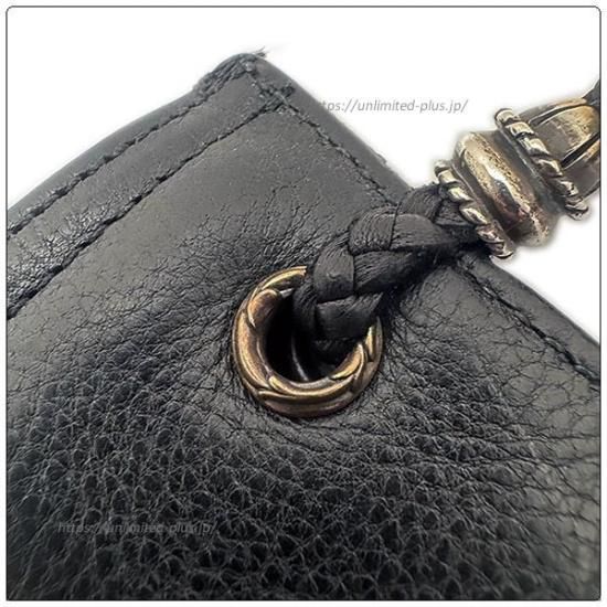 クロムハーツ(Chrome Hearts)バッグ フラット スモール ブラック クロムハーツ(Chrome Hearts)バッグ フラット スモール ブラック