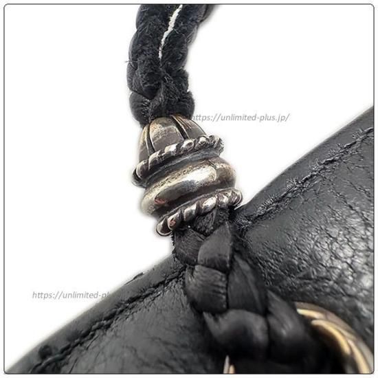クロムハーツ(Chrome Hearts)バッグ フラット スモール ブラック クロムハーツ(Chrome Hearts)バッグ フラット スモール ブラック