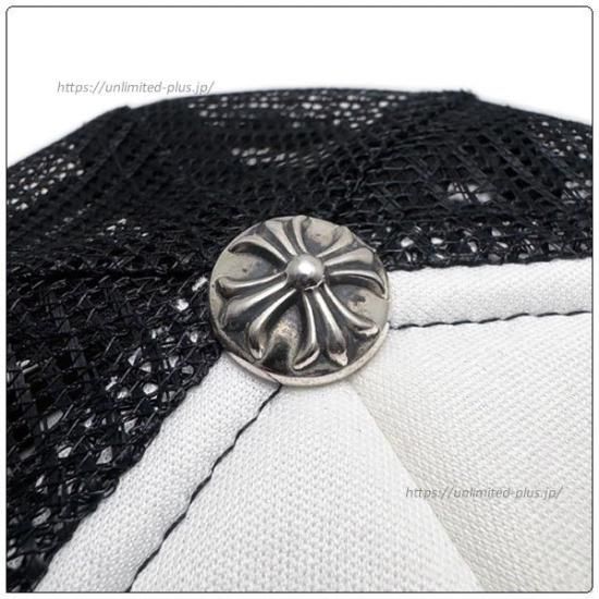 クロムハーツ　CHROME HEARTS CHROME HEARTS クロムハーツ 帽子 メッシュキャップ ブルー