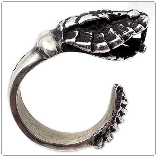 GABORATORY (ガボラトリー/ガボール) リング スネーク ヘッド ウィズ