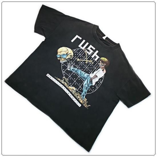 RUSH (ラッシュ) ROLL THE BONES ヴィンテージ バンド Tシャツ 