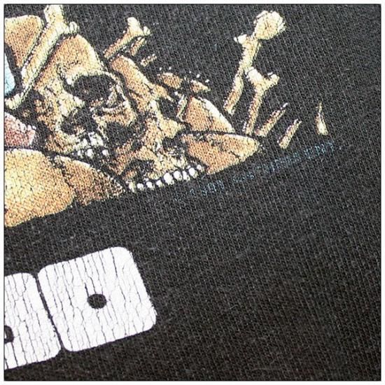 RUSH (ラッシュ) ROLL THE BONES ヴィンテージ バンド Tシャツ RUSH (ラッシュ) ROLL THE BONES ヴィンテージ バンド Tシャツ