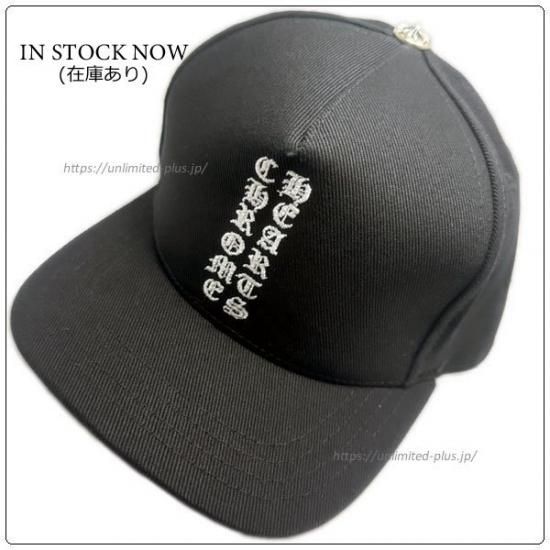 CHROMEHEARTS/クロムハーツ ベースボールキャップ ブラック CHROMEHEARTS/クロムハーツ ベースボールキャップ ブラック