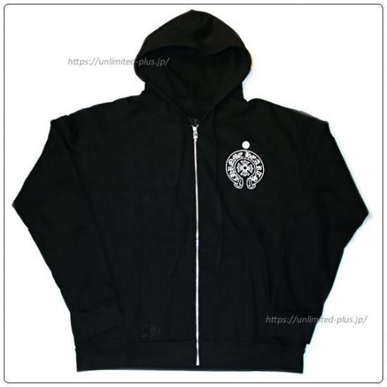 クロムハーツ(Chrome Hearts)フードジップ ブラック ホース クロムハーツ(Chrome Hearts)フードジップ ブラック ホース