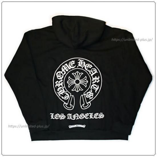 クロムハーツ(Chrome Hearts)フードジップ ブラック ホース クロムハーツ(Chrome Hearts)フードジップ ブラック ホース