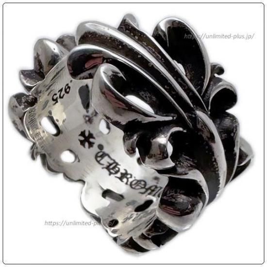 クロムハーツ リング/指輪 (Chrome Hearts) ダブル フローラル