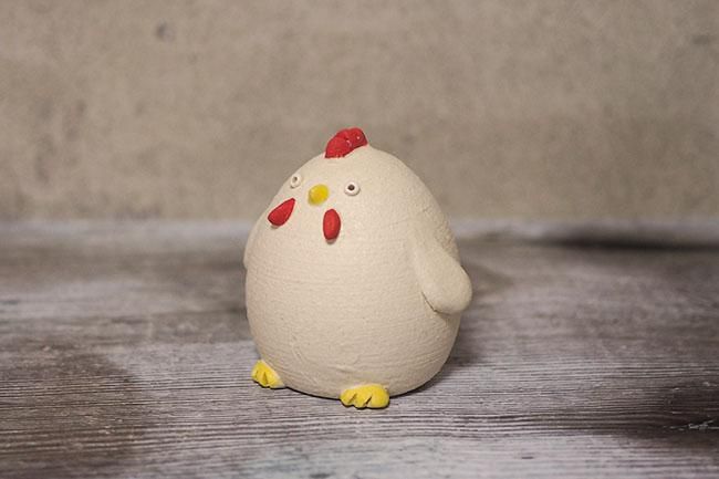 信楽焼】にわとりくん人形【置物】 Chickin figure - SHELTER