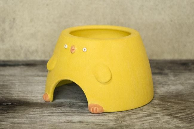 信楽焼〉ウェットシェルター ひよこM〈湿度82%〉Chick - SHELTER 信楽焼〉ウェットシェルター ひよこM〈湿度82%〉Chick - SHELTER
