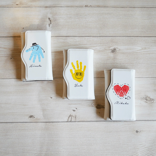 キーケース｜選べる9種の手形アート