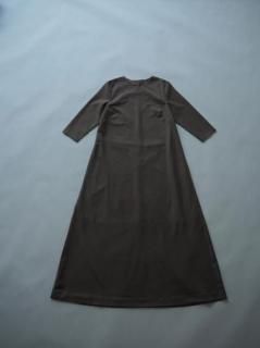 Wool rich flare dressKhaki beigeξʲ