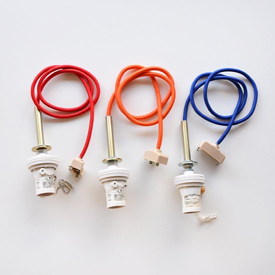 LAMP socket　カラーコード - ieno textile ONLINE SHOP（テキスタイルクリエイター 南村 弾）