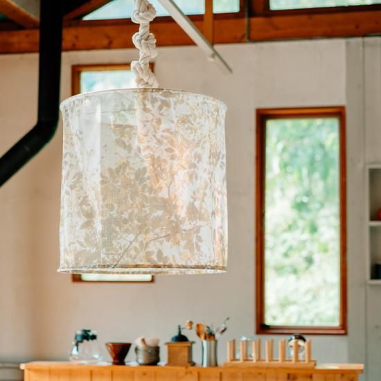 LAMP SHADE from earth - KOMOREBI - 【公式】ieno textile ONLINE SHOP