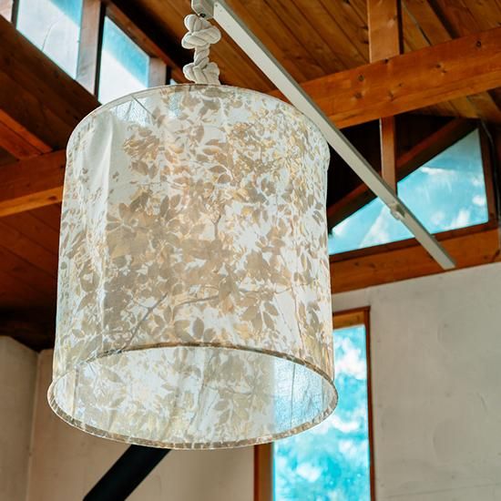LAMP SHADE from earth - KOMOREBI - 【公式】ieno textile ONLINE SHOP